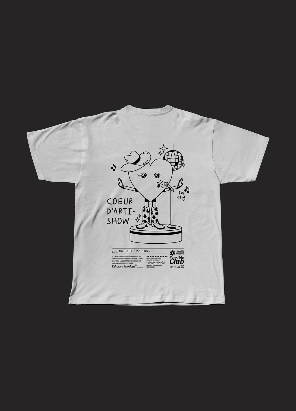 T-shirt - COEUR D'ARTI-SHOW
