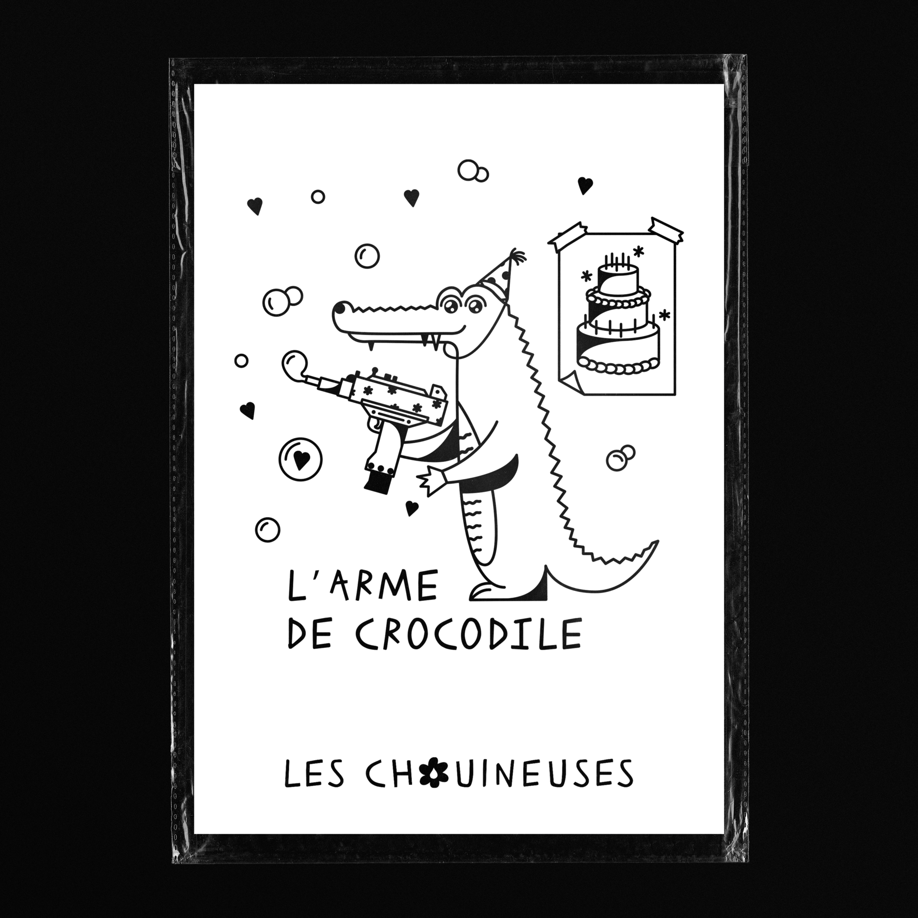 AFFICHE - LARME DE CROCODILE