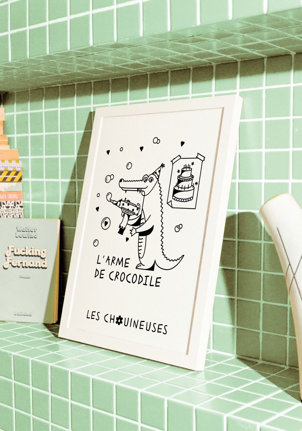 AFFICHE - LARME DE CROCODILE