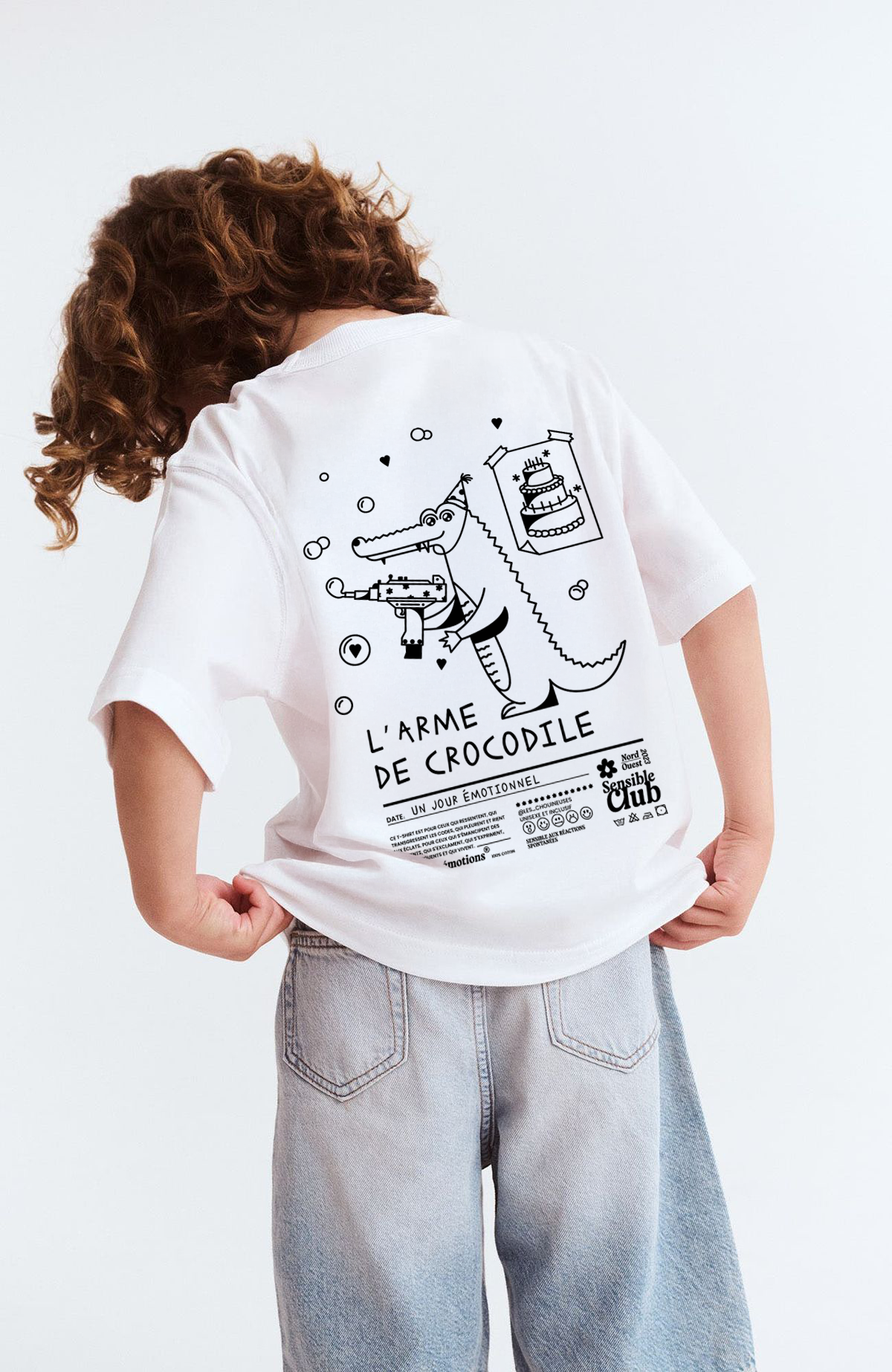 T-SHIRT ENFANT - CROCO