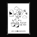 AFFICHE - A FLEUR DE POT