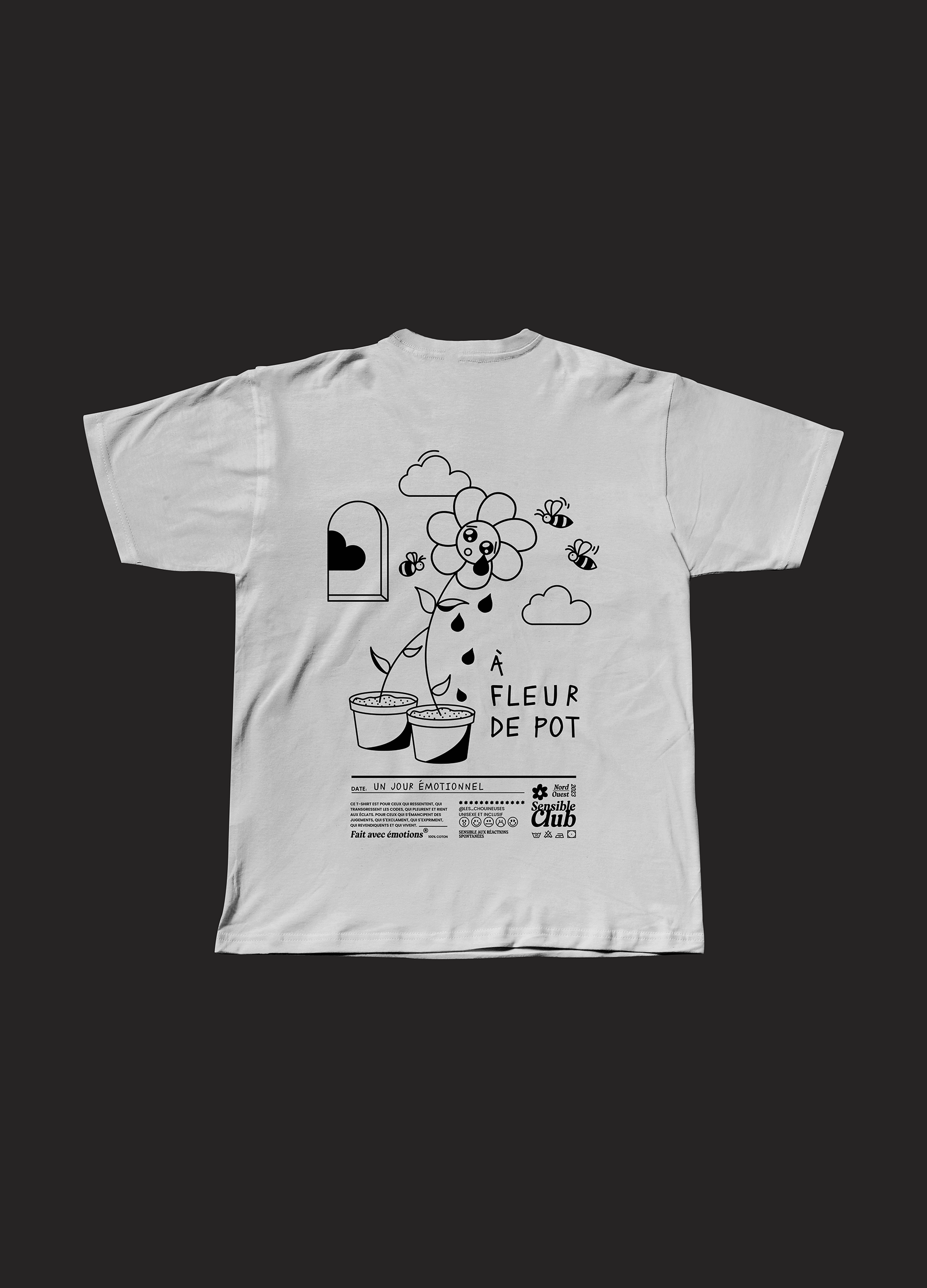 T-shirt - A FLEUR DE POT