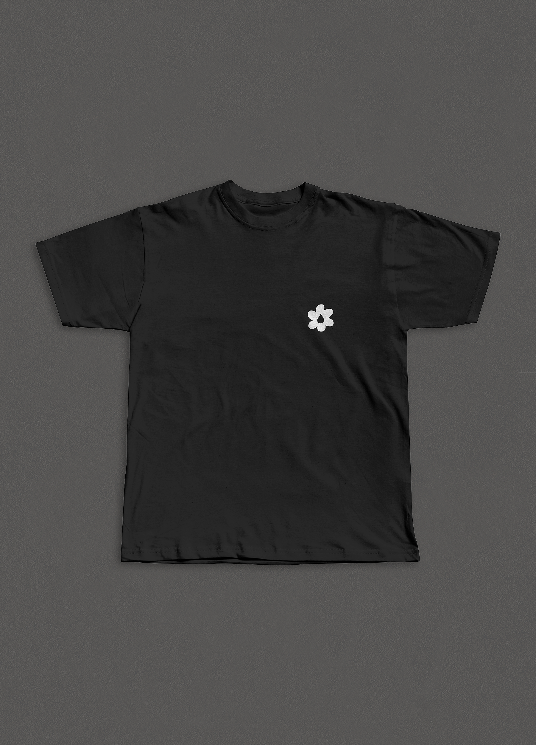 T-shirt NOIR - LARME DE CROCODILE