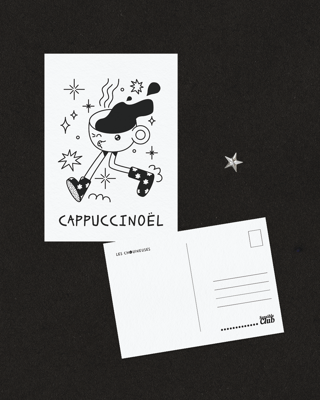Carte postale - CAPPUCINOEL