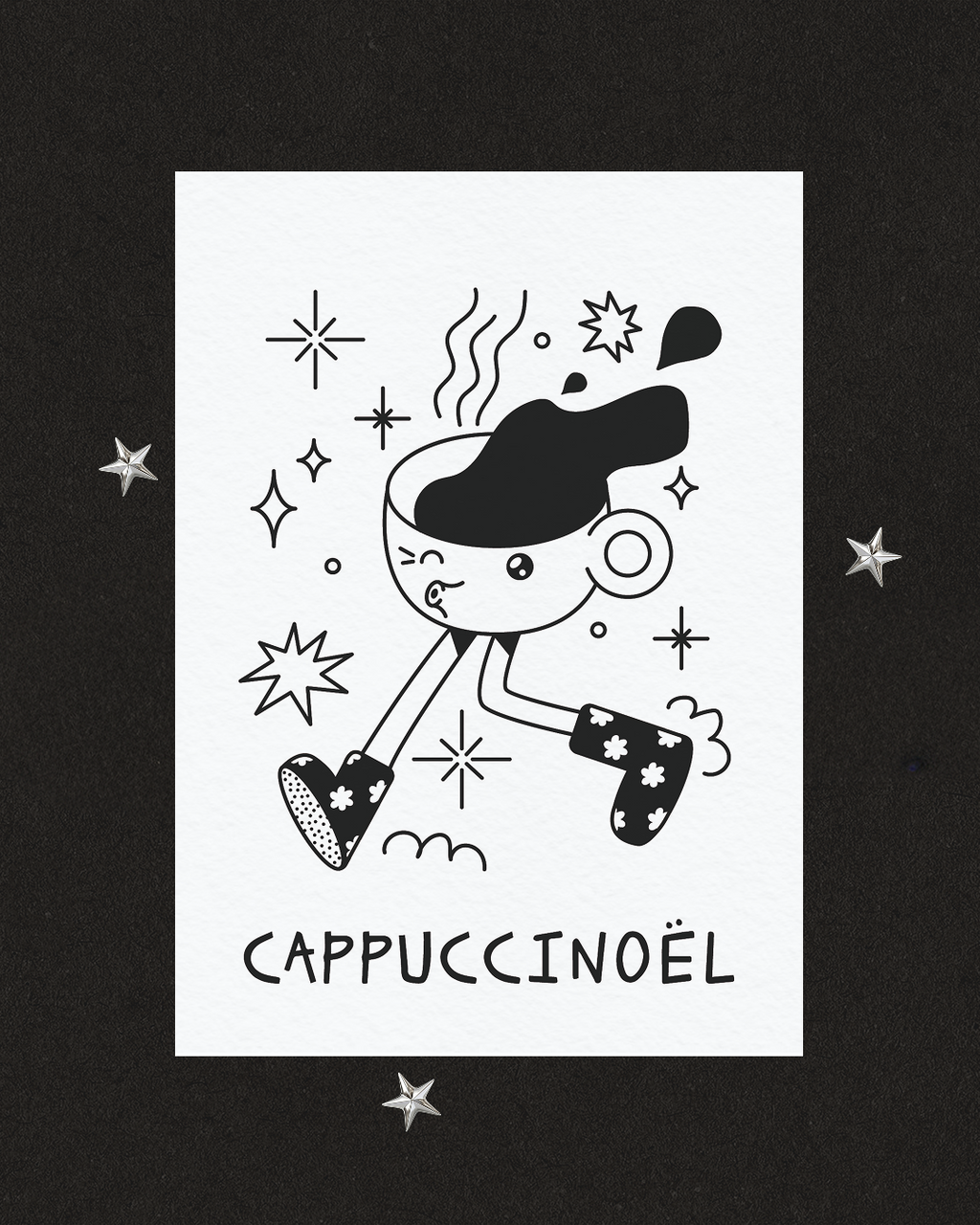 Carte postale - CAPPUCINOEL