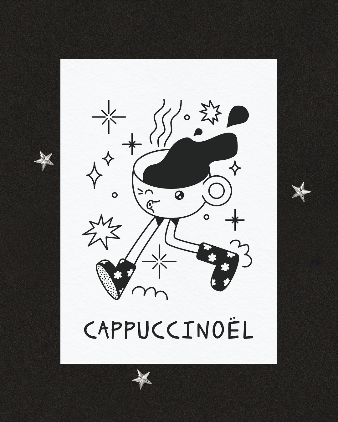 Carte postale - CAPPUCINOEL
