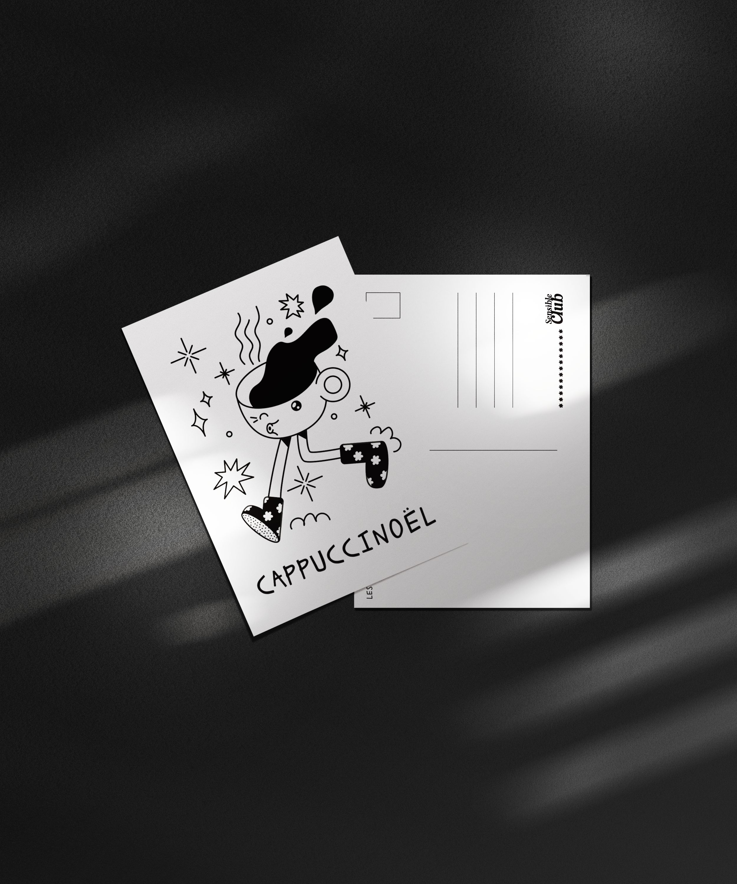 Carte postale - CAPPUCINOEL