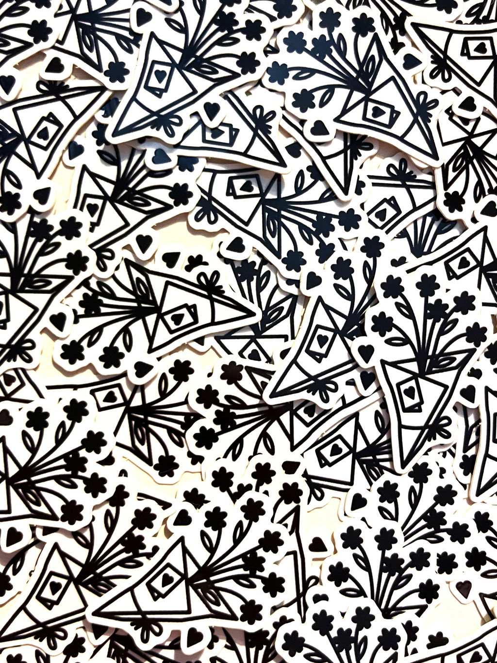 STICKERS BOUQUET DE FLEURS