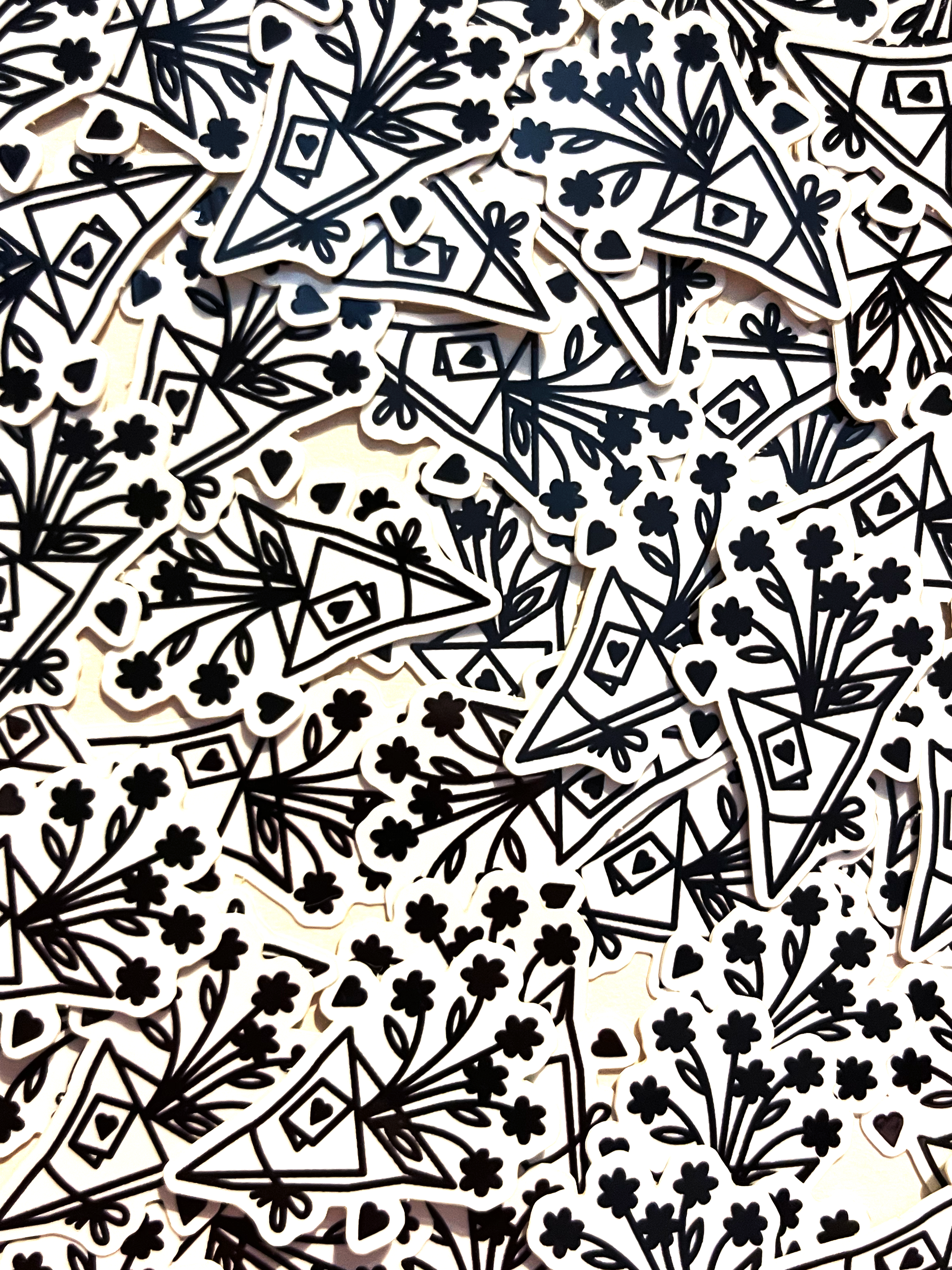 STICKERS BOUQUET DE FLEURS
