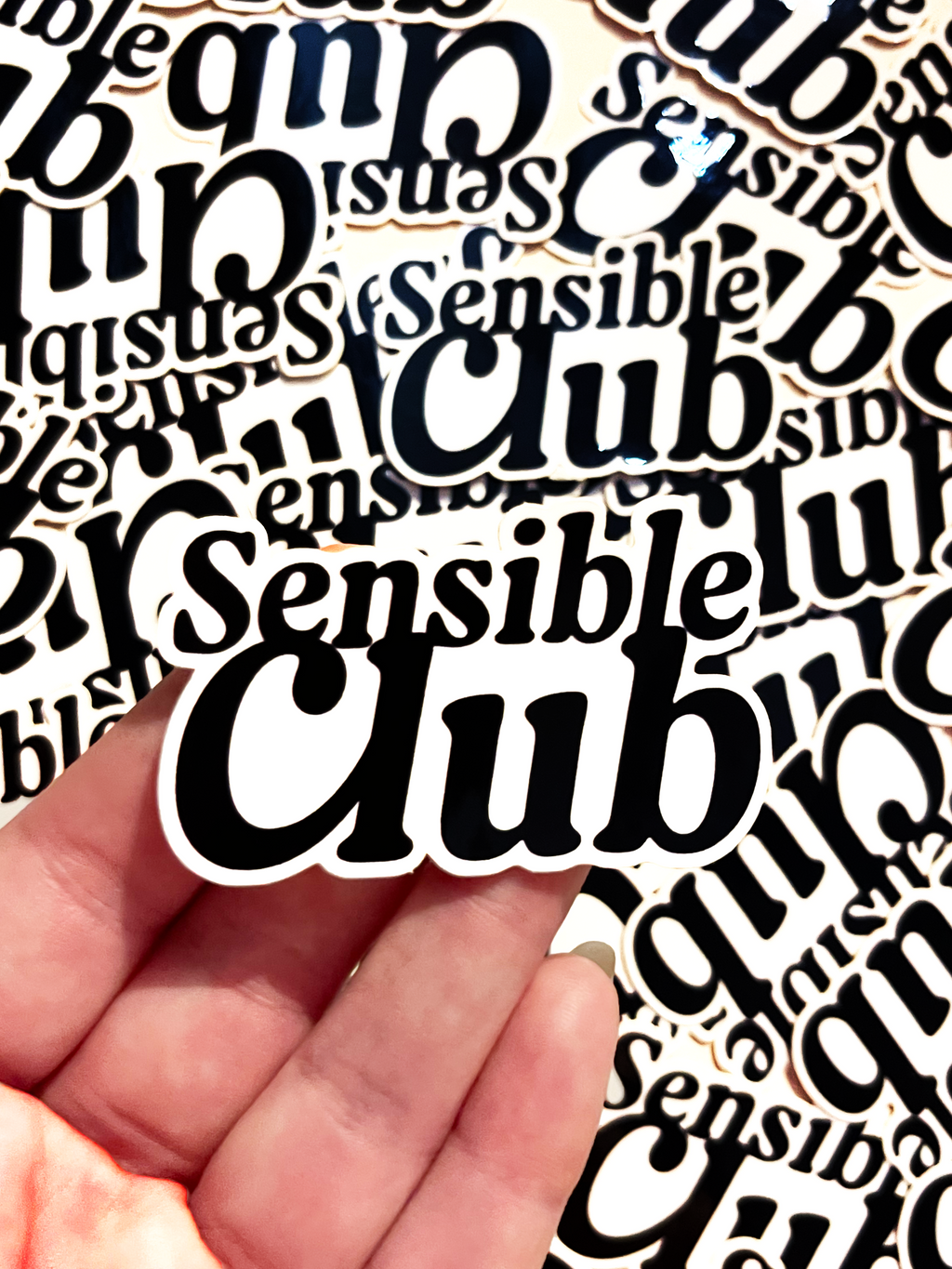 STICKER SENSIBLE CLUB