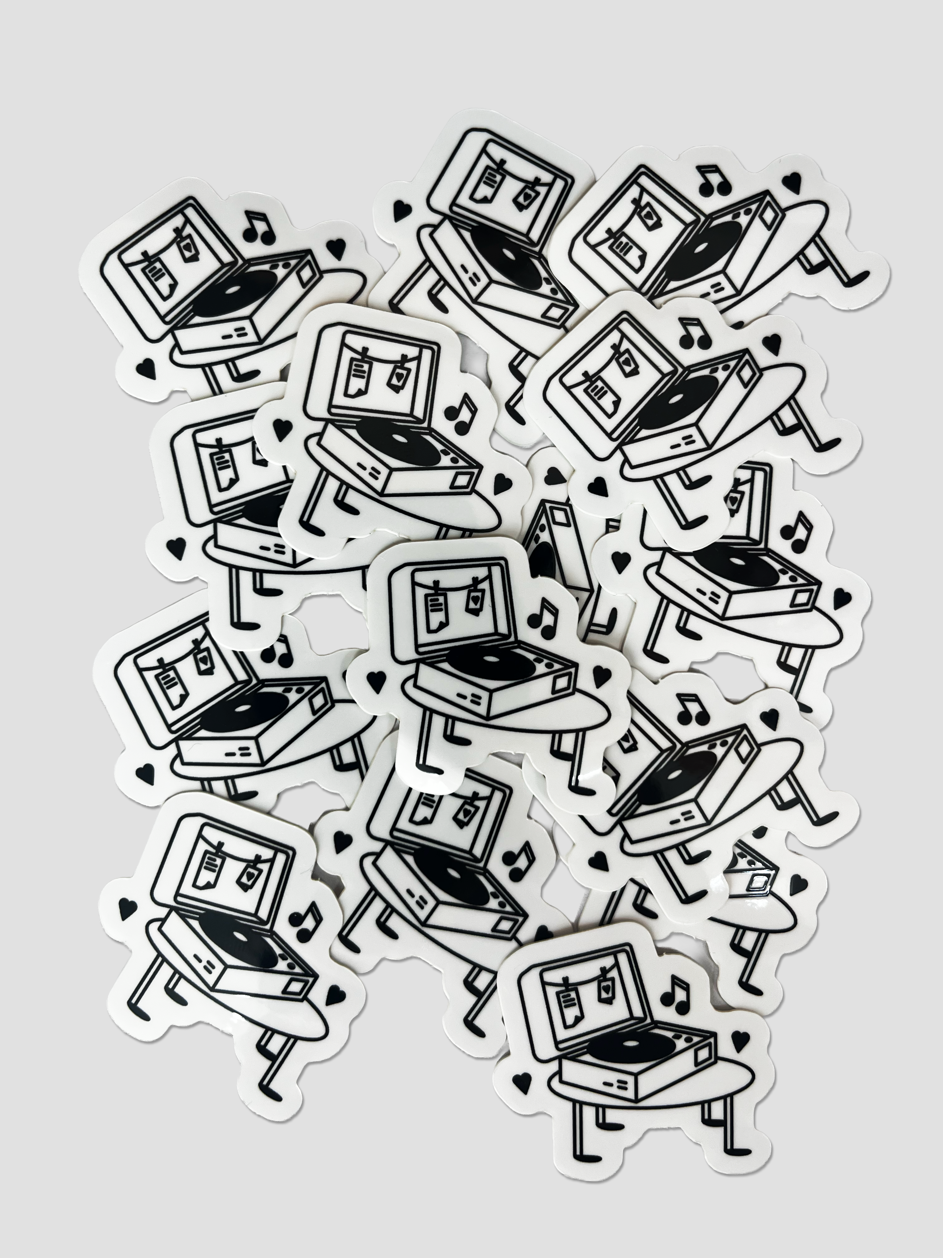 STICKER PLATINE